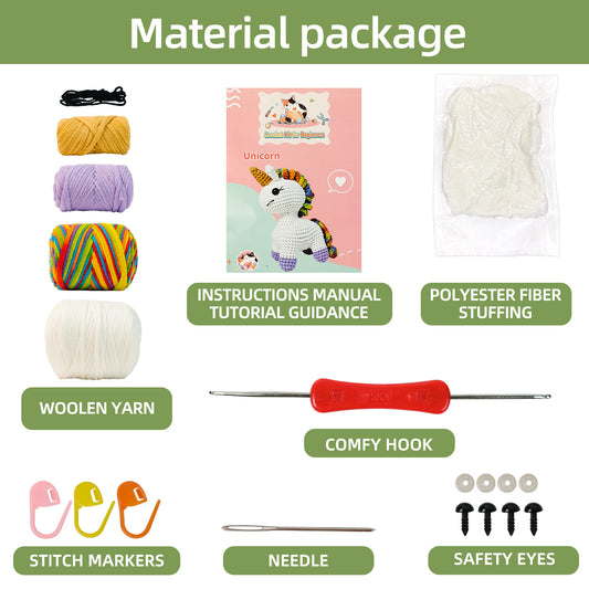 Gorgeous Unicorn Crochet Kit