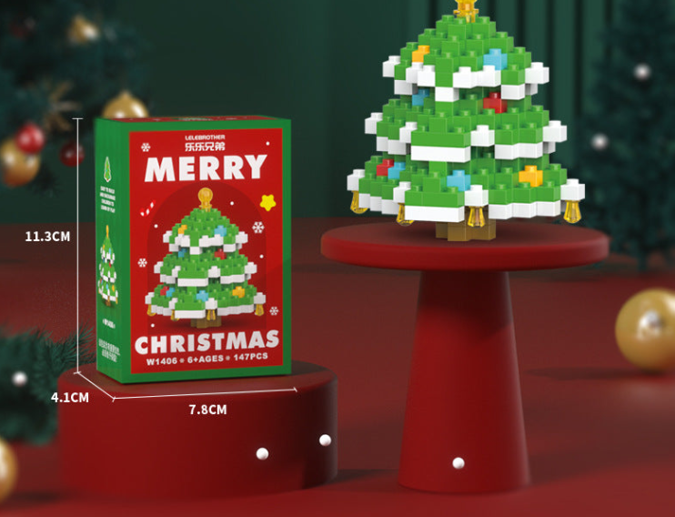 Christmas Themed Lego Blocks