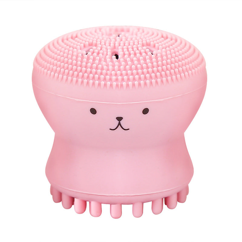 Octopus Silicone Facial Cleaning Wash Brush