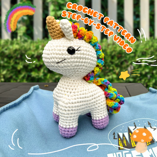 Gorgeous Unicorn Crochet Kit